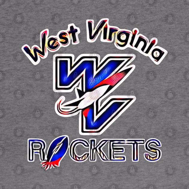 West Virginia Rockets Football by Kitta’s Shop